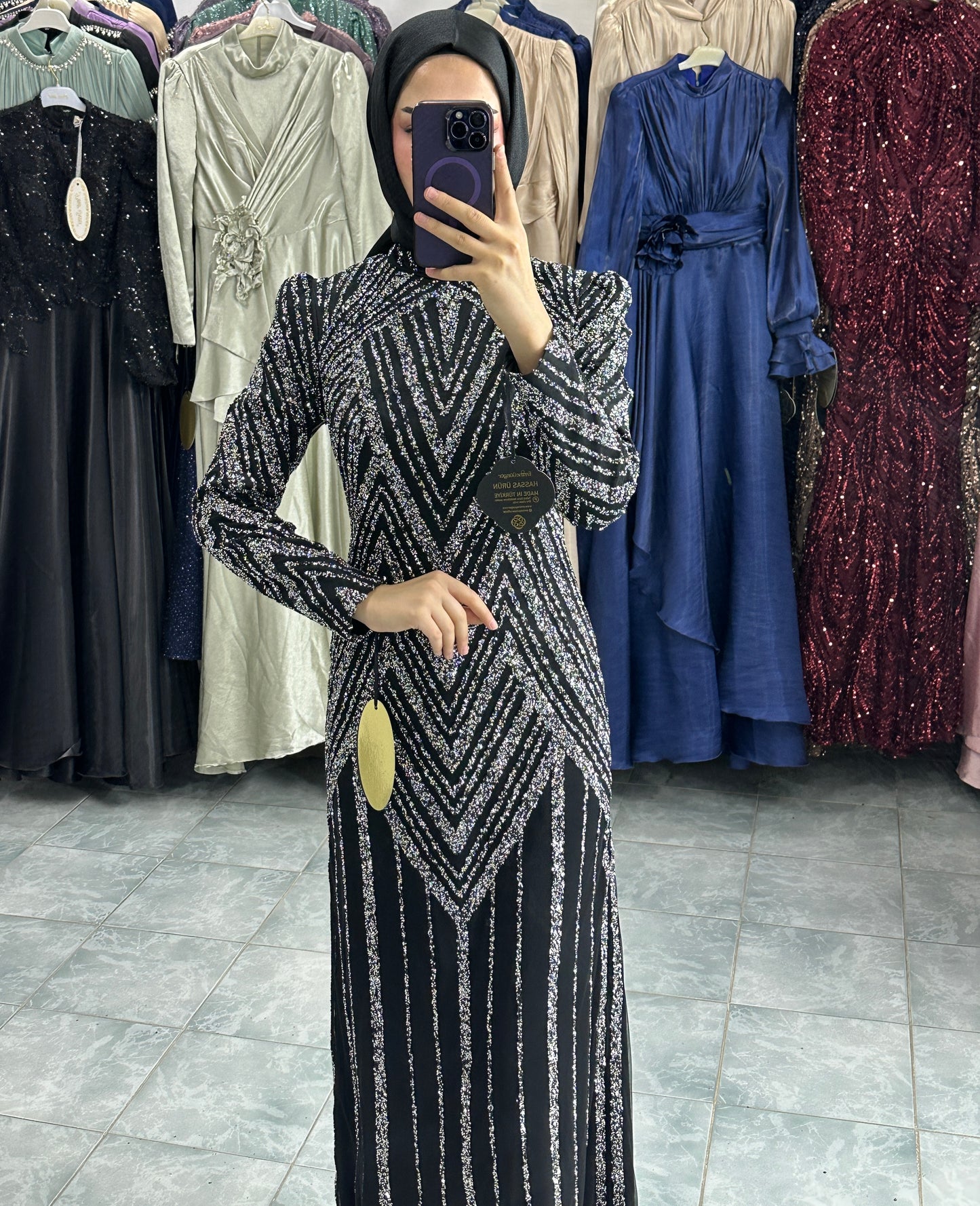 Kemerli abiye