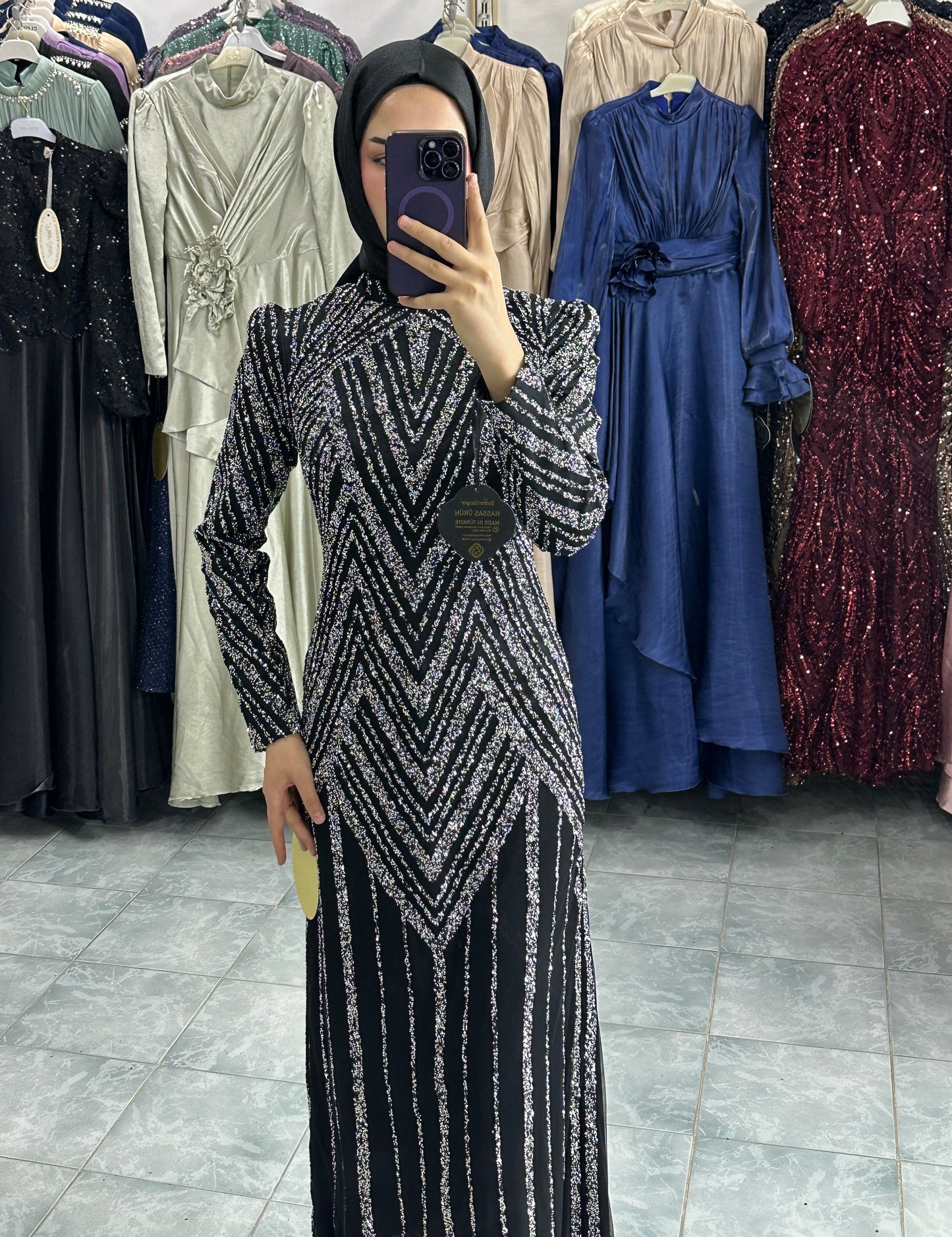 Kemerli abiye